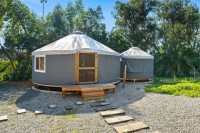 Pacific Yurts 24 ft plus 12 ft