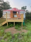 Mongolian Yurt and platform (optional)