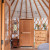 20-Foot Pacific Yurt with Snow/Wind Kit and Insulation (Plus: Custom Curved Table) - Image 2