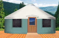 Brand New 24′ Colorado Yurt