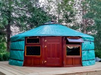 Brand new 16′ Original Mongolian Yurt w/ 2 front windows