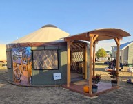 Used 20 foot display yurt