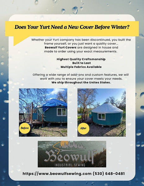 Click image for larger version

Name:	Beowulf Yurt Covers.jpg
Views:	33
Size:	30.2 KB
ID:	1636