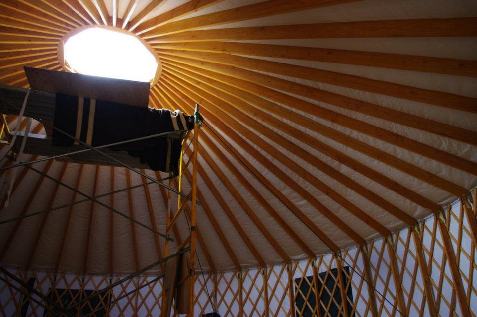 The Yurt Raising! - Yurt Forum - A Yurt Community About Yurts