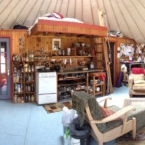 Upstate NY finished yurt with loft