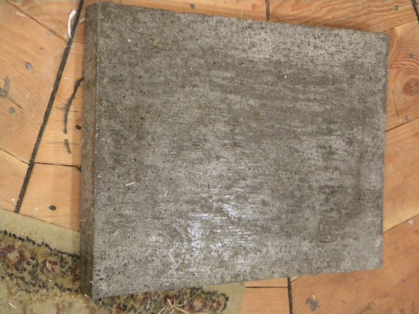 Cast refractory tile for spanning/capping the firebox.