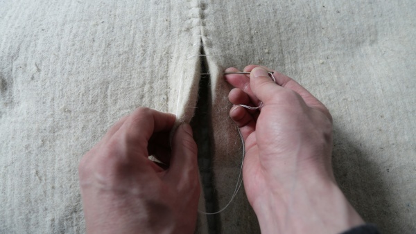 Constructing felt insulation