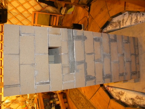 Left side with cleanout port.
