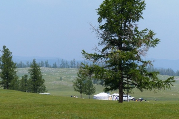 Our camp spot.