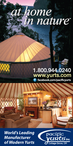 modern yurt living